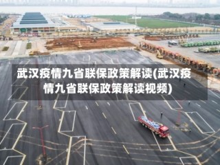 武汉疫情九省联保政策解读(武汉疫情九省联保政策解读视频)
