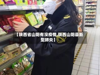 【陕西省山阳有没疫情,陕西山阳县新型肺炎】