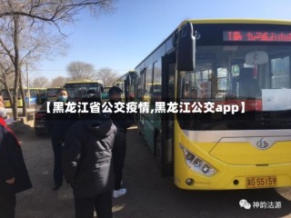 【黑龙江省公交疫情,黑龙江公交app】