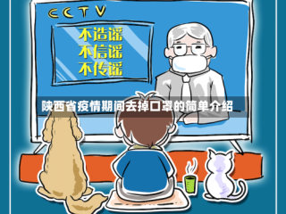 陕西省疫情期间去掉口罩的简单介绍
