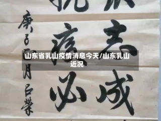 山东省乳山疫情消息今天/山东乳山近况