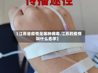 【江苏省疫情是哪种病毒,江苏的疫情叫什么名字】