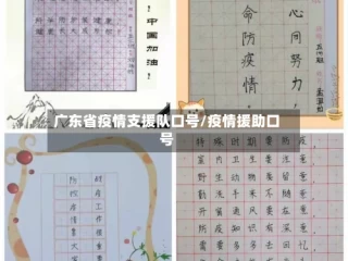 广东省疫情支援队口号/疫情援助口号