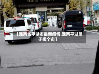 【湖南省平湖市最新疫情,湖南平湖属于哪个市】