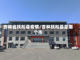 吉林省抚松县疫情/吉林抚松县是哪个市