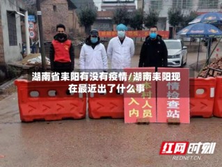 湖南省耒阳有没有疫情/湖南耒阳现在最近出了什么事