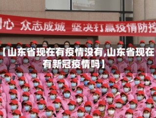 【山东省现在有疫情没有,山东省现在有新冠疫情吗】