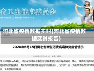 河北省疫情数据实时(河北省疫情数据实时报告)