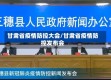 甘肃省疫情防控大会/甘肃省疫情防控发布会