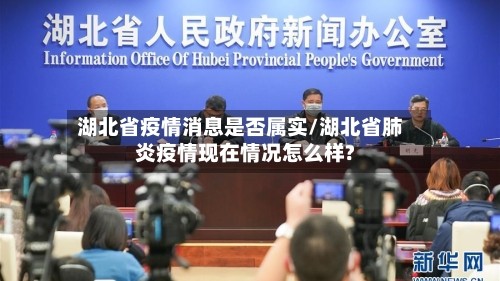 湖北省疫情消息是否属实/湖北省肺炎疫情现在情况怎么样?