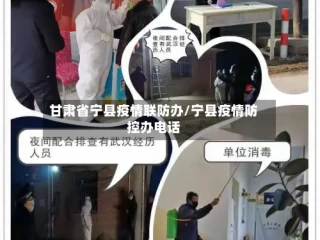 甘肃省宁县疫情联防办/宁县疫情防控办电话