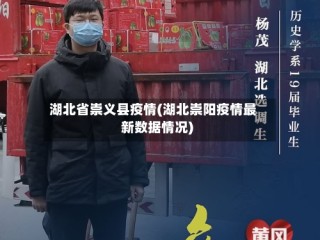 湖北省崇义县疫情(湖北崇阳疫情最新数据情况)