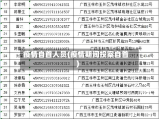 疫情自首人员(疫情期间投案自首)