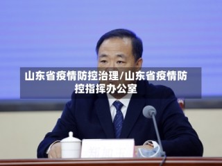 山东省疫情防控治理/山东省疫情防控指挥办公室