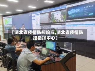 【湖北省疫情防控响应,湖北省疫情防控指挥中心】