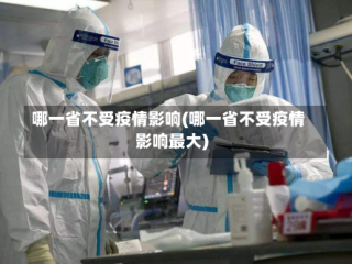 哪一省不受疫情影响(哪一省不受疫情影响最大)