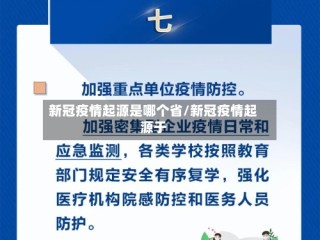 新冠疫情起源是哪个省/新冠疫情起源于