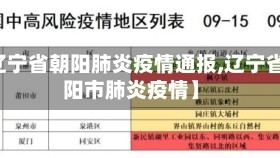 【辽宁省朝阳肺炎疫情通报,辽宁省朝阳市肺炎疫情】