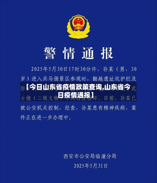 【今日山东省疫情政策查询,山东省今日疫情通报】-第2张图片
