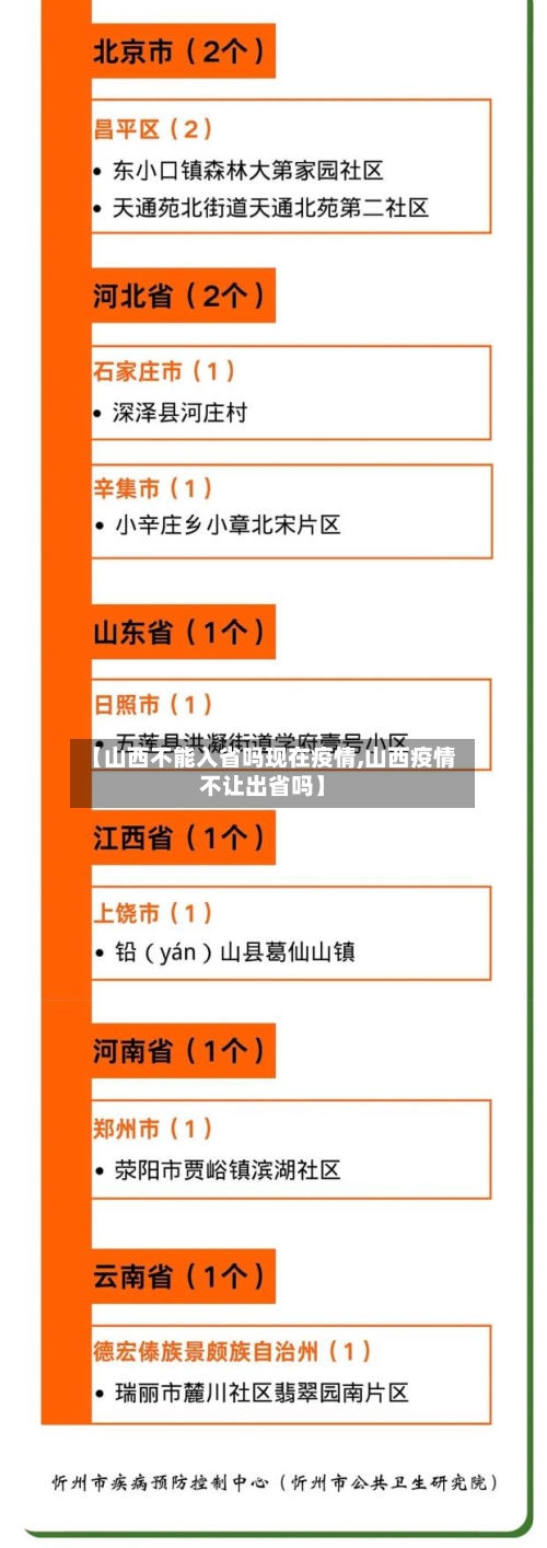 【山西不能入省吗现在疫情,山西疫情不让出省吗】-第2张图片