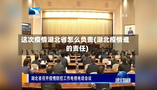 这次疫情湖北省怎么负责(湖北疫情谁的责任)-第1张图片