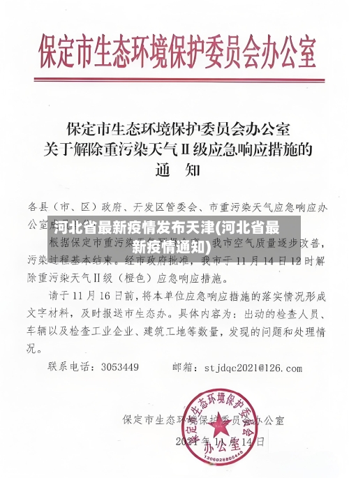 河北省最新疫情发布天津(河北省最新疫情通知)-第1张图片