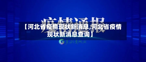 【河北省疫情现状新消息,河北省疫情现状新消息查询】-第2张图片