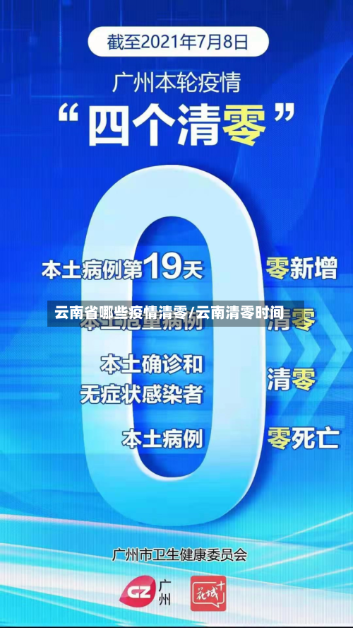 云南省哪些疫情清零/云南清零时间-第1张图片