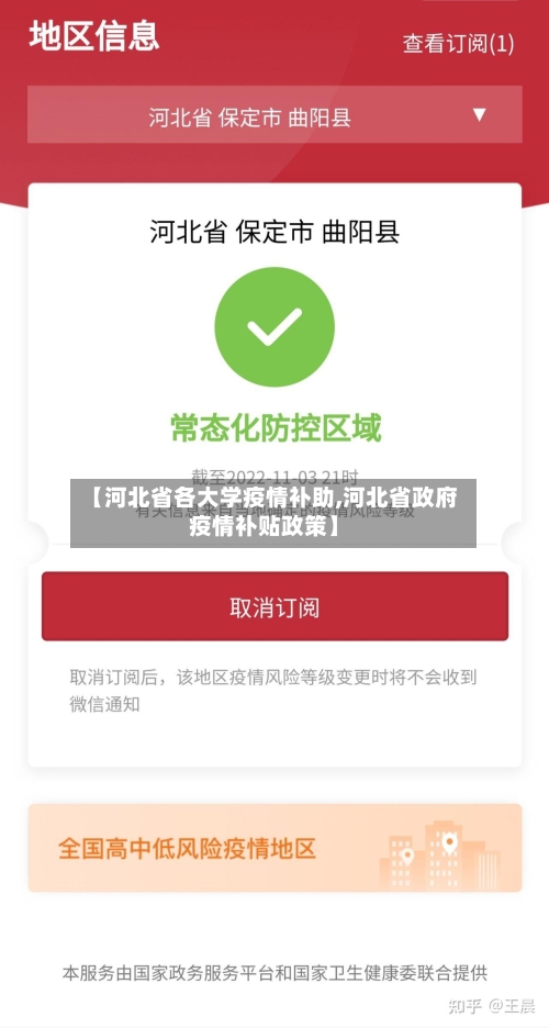 【河北省各大学疫情补助,河北省政府疫情补贴政策】-第2张图片