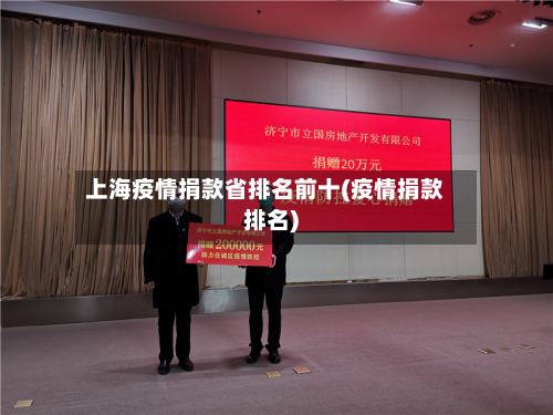 上海疫情捐款省排名前十(疫情捐款排名)-第3张图片