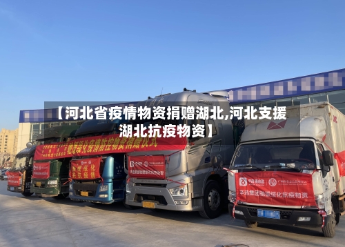 【河北省疫情物资捐赠湖北,河北支援湖北抗疫物资】-第1张图片