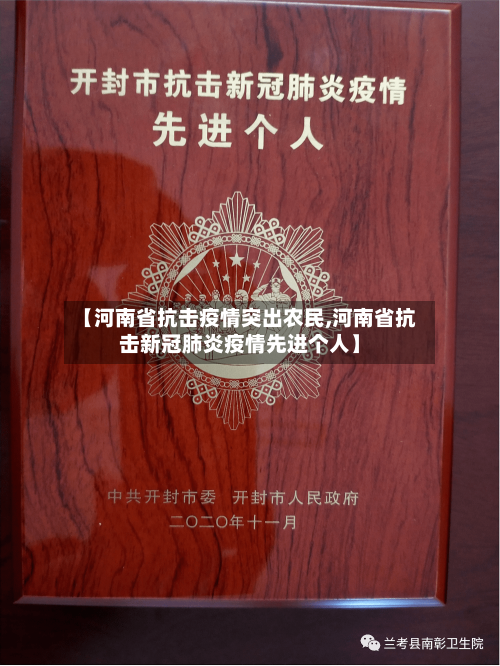 【河南省抗击疫情突出农民,河南省抗击新冠肺炎疫情先进个人】-第3张图片