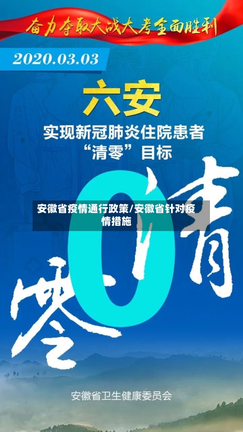 安徽省疫情通行政策/安徽省针对疫情措施-第1张图片