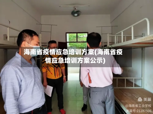 海南省疫情应急培训方案(海南省疫情应急培训方案公示)-第2张图片