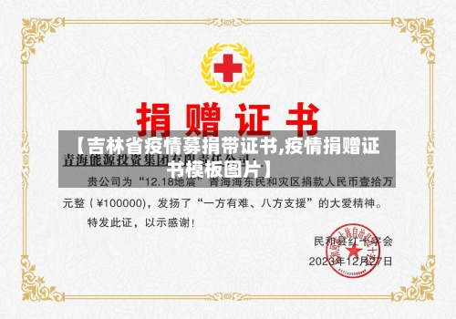 【吉林省疫情募捐带证书,疫情捐赠证书模板图片】-第3张图片