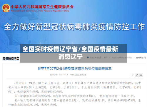 全国实时疫情辽宁省/全国疫情最新消息辽宁-第1张图片