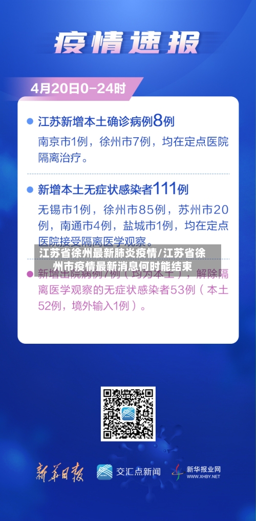 江苏省徐州最新肺炎疫情/江苏省徐州市疫情最新消息何时能结束-第1张图片