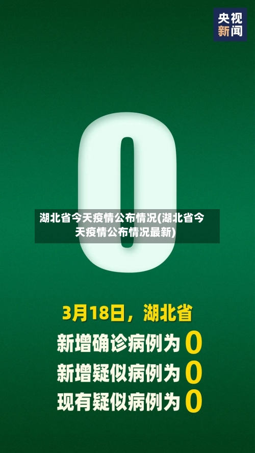 湖北省今天疫情公布情况(湖北省今天疫情公布情况最新)-第2张图片