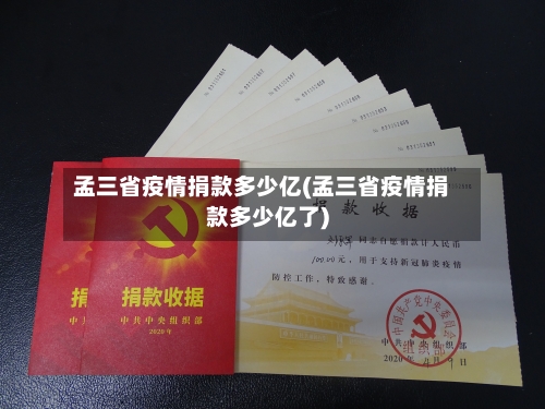 孟三省疫情捐款多少亿(孟三省疫情捐款多少亿了)-第1张图片