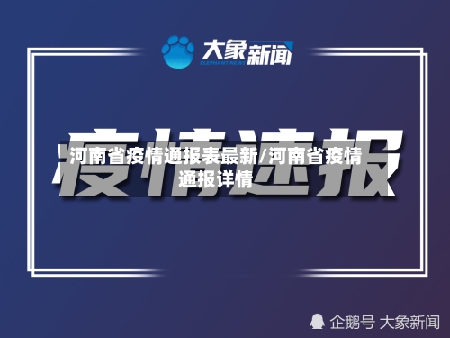 河南省疫情通报表最新/河南省疫情通报详情-第2张图片