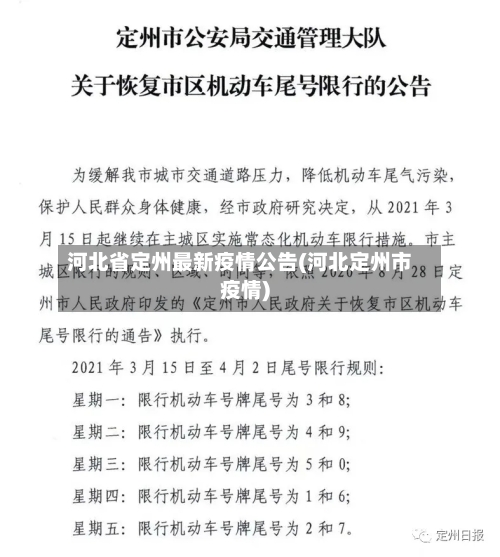 河北省定州最新疫情公告(河北定州市疫情)-第2张图片