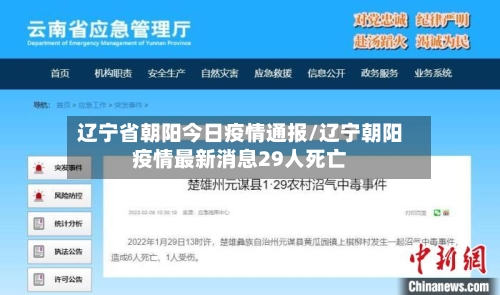 辽宁省朝阳今日疫情通报/辽宁朝阳疫情最新消息29人死亡-第1张图片