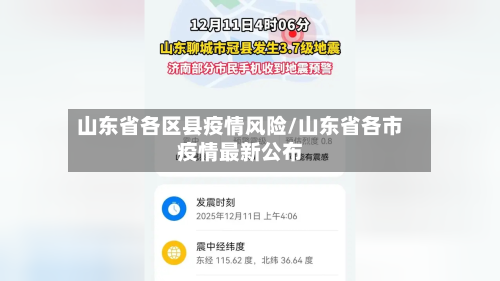 山东省各区县疫情风险/山东省各市疫情最新公布-第2张图片