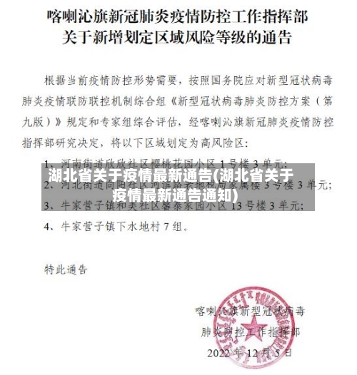 湖北省关于疫情最新通告(湖北省关于疫情最新通告通知)-第2张图片