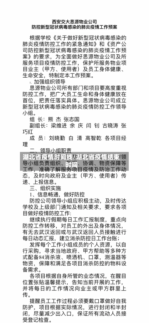 湖北省疫情时间线/湖北省疫情结束时间-第1张图片