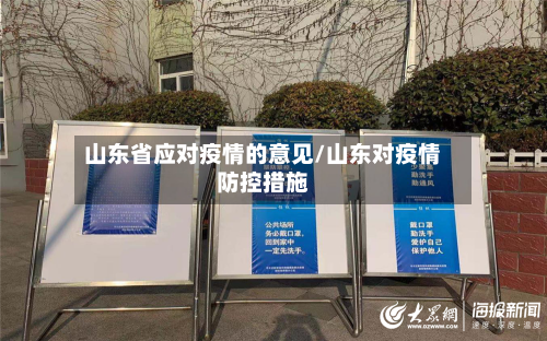 山东省应对疫情的意见/山东对疫情防控措施-第3张图片