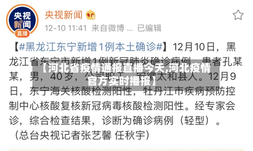【河北省疫情通报直播今天,河北疫情官方实时播报】-第2张图片
