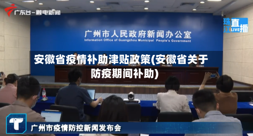 安徽省疫情补助津贴政策(安徽省关于防疫期间补助)-第3张图片