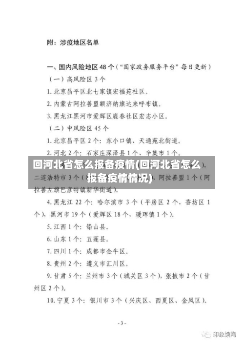 回河北省怎么报备疫情(回河北省怎么报备疫情情况)-第3张图片