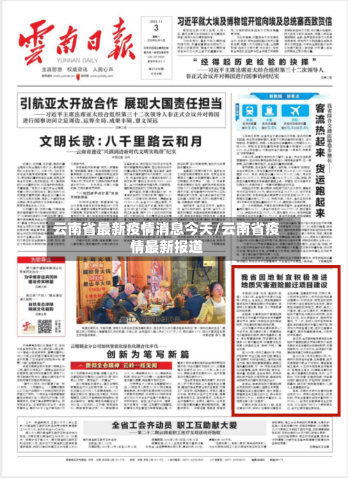 云南省最新疫情消息今天/云南省疫情最新报道-第2张图片